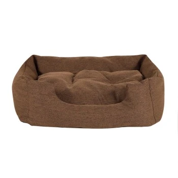 Lionto Hundebett Mit Wendekissen Meliert S 5 Lionto Hundebett Mit Wendekissen Meliert S – Bild 5