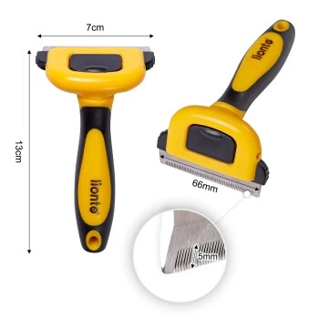 Lionto Haustierbürste, Zupfbürste 4 Lionto Haustierbürste, Zupfbürste – Bild 4