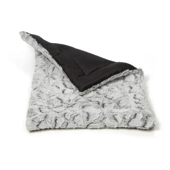 Wallace & Jones Gepolsterte Plüsch Wendedecke Snow L 4 Wallace & Jones Gepolsterte Plüsch Wendedecke Snow L – Bild 4