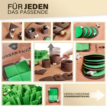 URBAN PAUL Schnüffelteppich - Extra Groß 6 URBAN PAUL Schnüffelteppich - Extra Groß – Bild 6