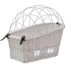 Aumüller Fahrradkorb Für Gepäckträger Weiß