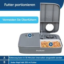 PetSafe Futterautomat Für 2 Mahlzeiten -KONG Verkäufe 63e0ff37432d3d4025eec77dc4fdc68663480c78 649f663b2631b9abb1bb293479ef991c6e5a33fb