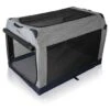 Knuffelwuff Faltbare Hundebox Transportbox Mit Aluminiumgestell M