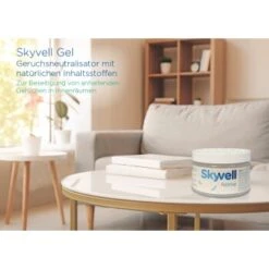 Skyvell Gel Geruchsneutralisierer Gel-Dose 250g 6 Skyvell Gel Geruchsneutralisierer Gel-Dose 250g -KONG Verkäufe 7e8ecb58dd8148f6ae5de26c05f3611b364de44a 1256593 de DE SKYVELL Gel 250 g Dose Tisch