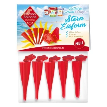 ChronoBalance Silikon Stern Eisform Rot 1 ChronoBalance Silikon Stern Eisform Rot