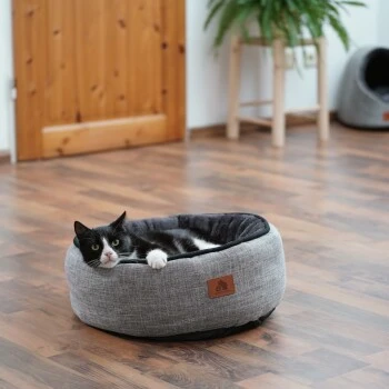 Schlitzohr Donut Katzenbett Sissy Rund 7 Schlitzohr Donut Katzenbett Sissy Rund – Bild 7