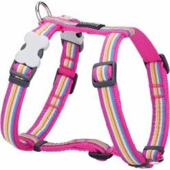 Red Dingo Geschirr 20 Mm X 45-66 Cm Gestreift