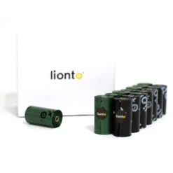 Lionto 900 Hundekotbeutel, Schwarz/grün