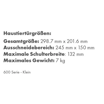 PetSafe Klappe Flexibel Mit Aluminiumrahmen S 2 PetSafe Klappe Flexibel Mit Aluminiumrahmen S – Bild 2