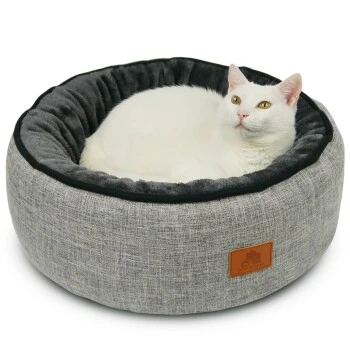 Schlitzohr Donut Katzenbett Sissy Rund 2 Schlitzohr Donut Katzenbett Sissy Rund – Bild 2