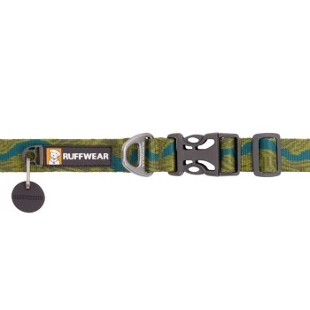 Ruffwear Flat Out™ Halsband Grün/ Türkis L 2 Ruffwear Flat Out™ Halsband Grün/ Türkis L – Bild 2