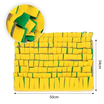 Lionto Schnüffelteppich Für Hunde Gelb/ Grün 7 Lionto Schnüffelteppich Für Hunde Gelb/ Grün – Bild 7