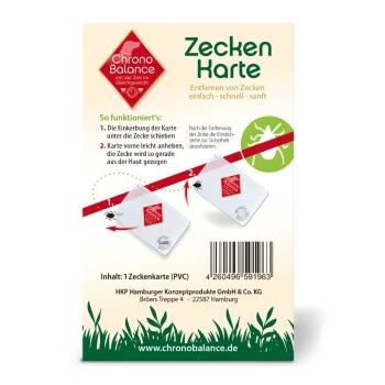 ChronoBalance Zeckenkarte Zur Zeckenentfernung 2 ChronoBalance Zeckenkarte Zur Zeckenentfernung – Bild 2