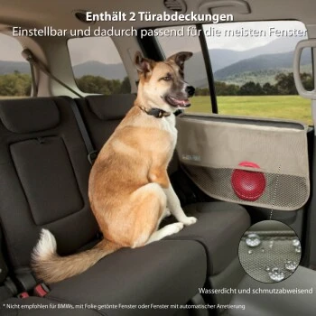 Kurgo Autotürschoner Für Hunde Grau 2 Kurgo Autotürschoner Für Hunde Grau – Bild 2